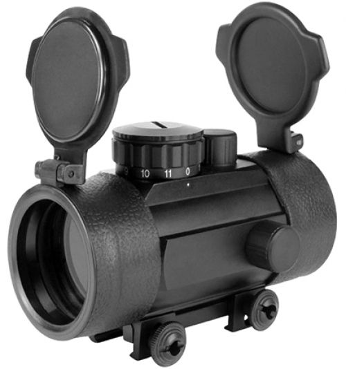 Aim Sports Red Dot Sight 1x42mm Obj Unlimited Eye Relief 3 MOA Black