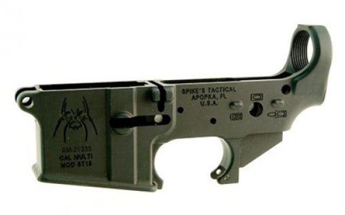 Spikes Tactical Spider AR-15 with Billet Markings 223 Remington/5.56 NATO Lower Receiver