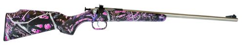 Crickett Crickett Bolt .22 LR  16.1 1rd Synthetic Muddy Girl Stk S