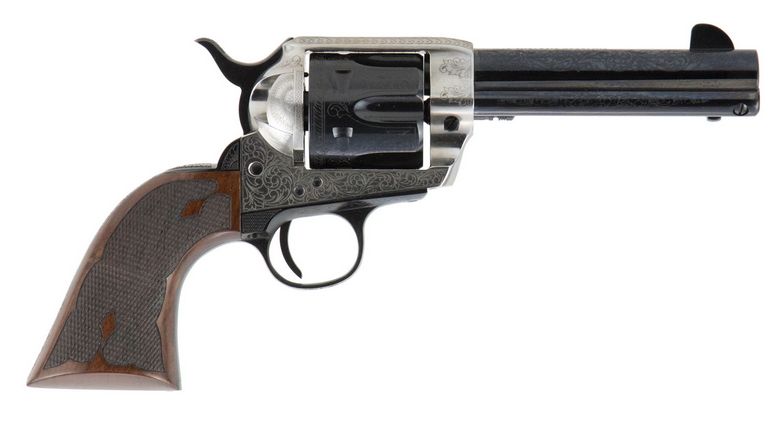 オールド　ブローニング　ボロン　312902　old Cimarron Frontier Old Silver Frame 45 Long Colt Revolver PP410LSFW