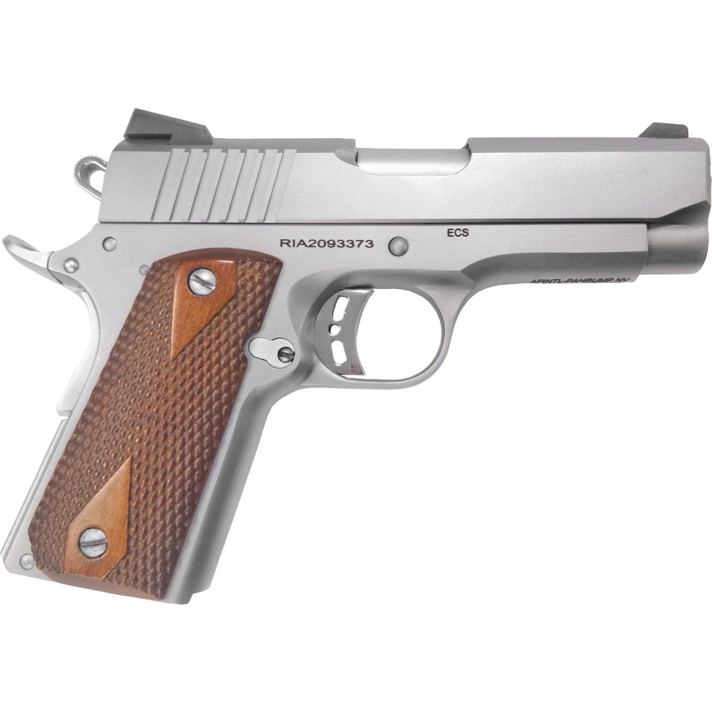 Rock Island Standard ECS 45 ACP 3.63in Barrel 7+11 Stainless 51868