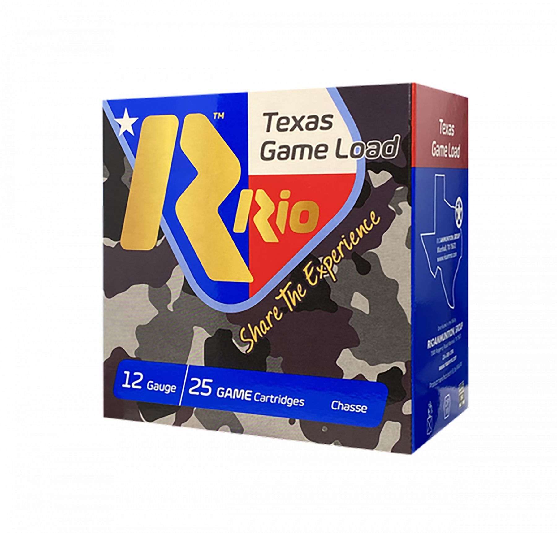 Rio Ammunition Texas Game Load High Velocity 12 Gauge 2.75