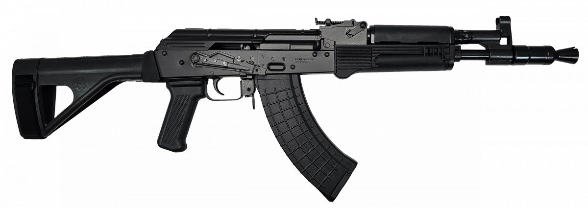 Pioneer Arms Hellpup 7.62x39mm Semi Auto Pistol AK0031FTSOB47P