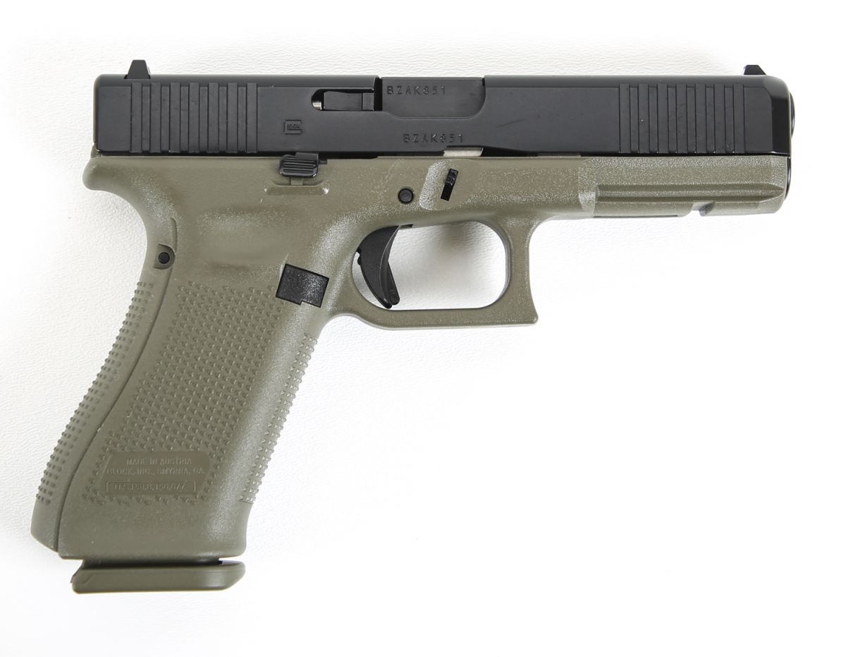 Glock 17 Gen 5 9MM 17+1 Battlefield Green PA175S203BFG | 17+1