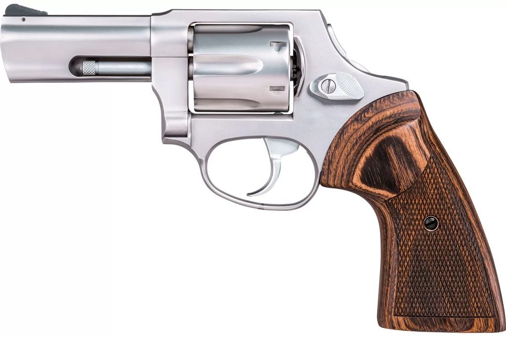 Taurus 856 Executive Grade Stainless 38 Special +P Revolver, (6)-Shot, 3.0  - 2-856EX39CH - Nagel's Gun Shop