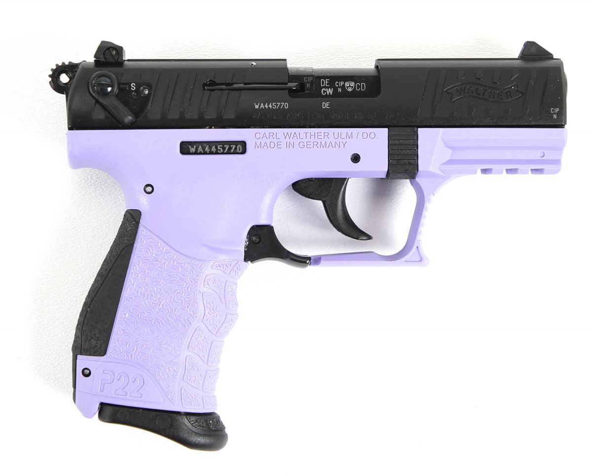 Walther Arms P22 Crushed Orchid 22LR Semi Auto Pistol 5120369 | 10