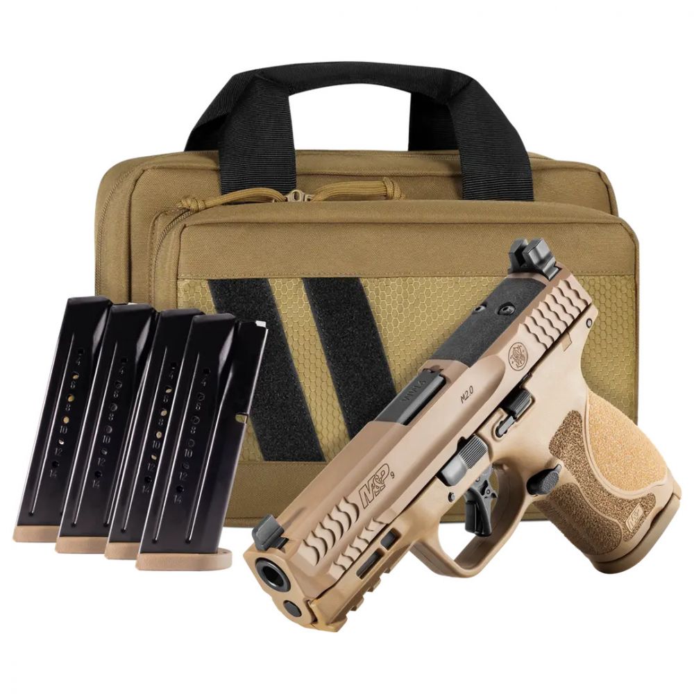 Smith Wesson MP9 2.0 Compact 9mm Pistol Bundle Savior Bag 5