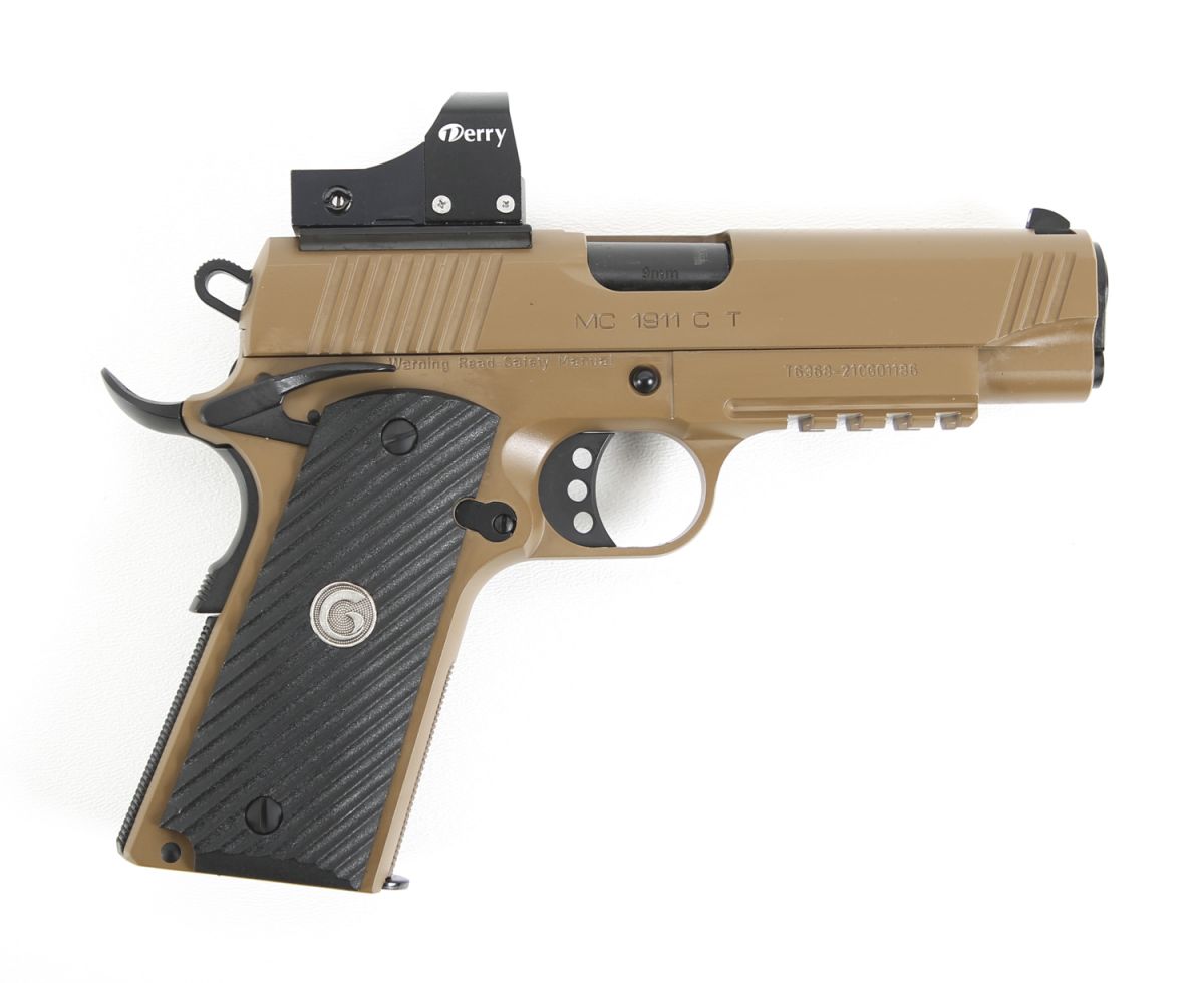 Girsan MC1911 Commander Optic 9mm Pistol 390055 | 9 Rounds, 4.4