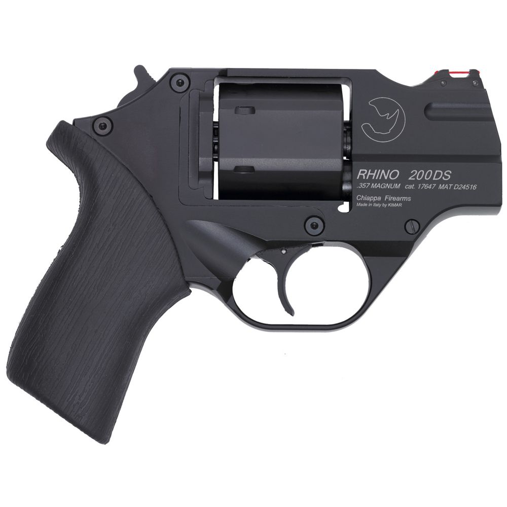 Chiappa Rhino 200D Black 357 Magnum Revolver 340217 | 6 Rounds, 2