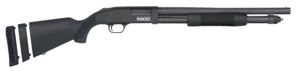 Mossberg Sons 590S 12GA 18.5 Black OR THREADED 10RD 51609 | 18.5