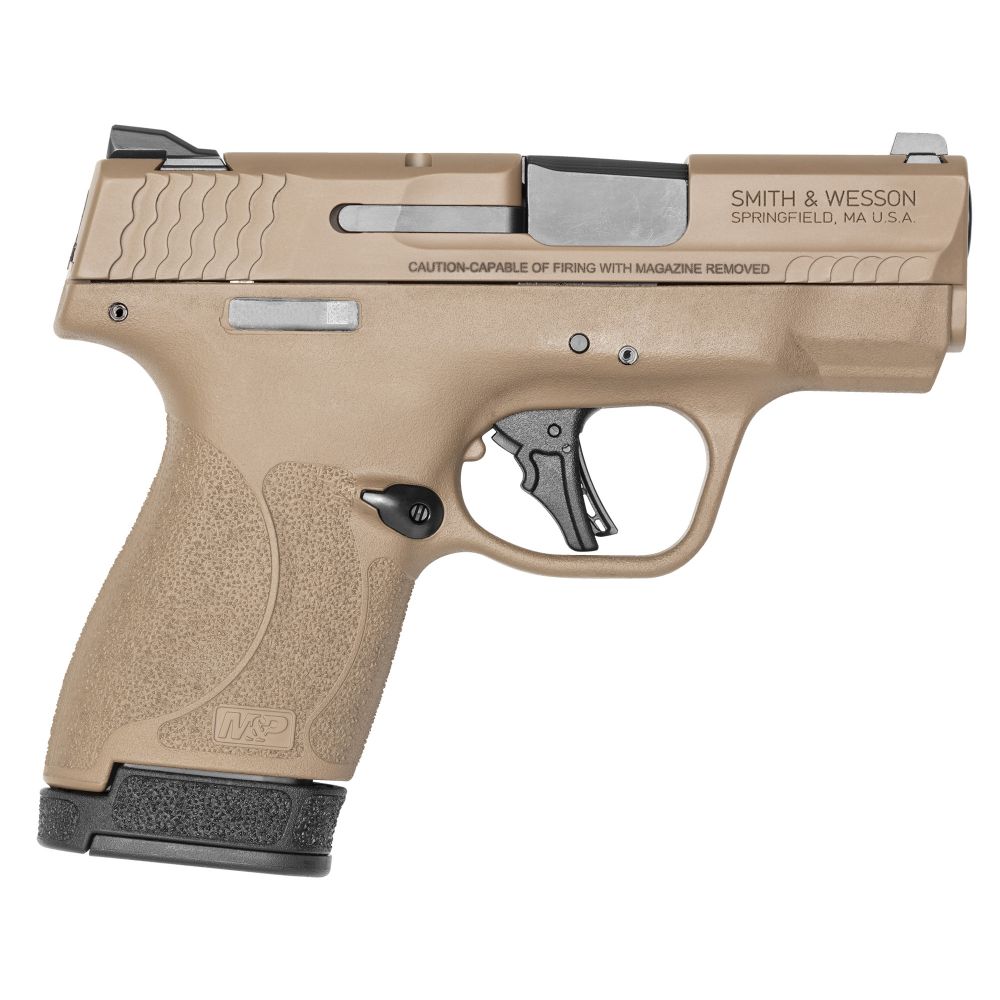 Smith Wesson MP 9 Shield Plus Flat Dark Earth Thumb Safety 9mm