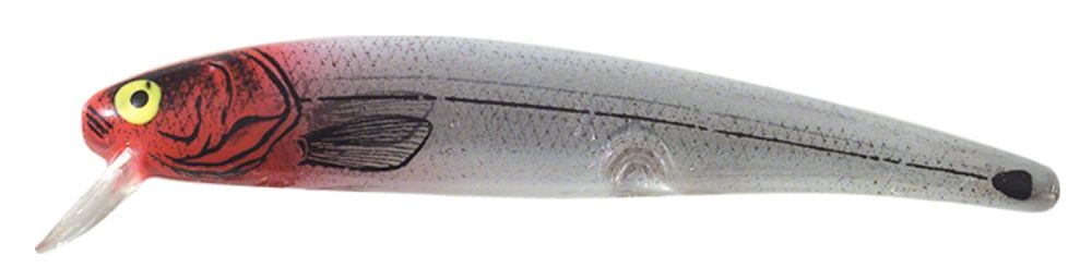 Bomber Deep Long A Minnow Silver/White/Red