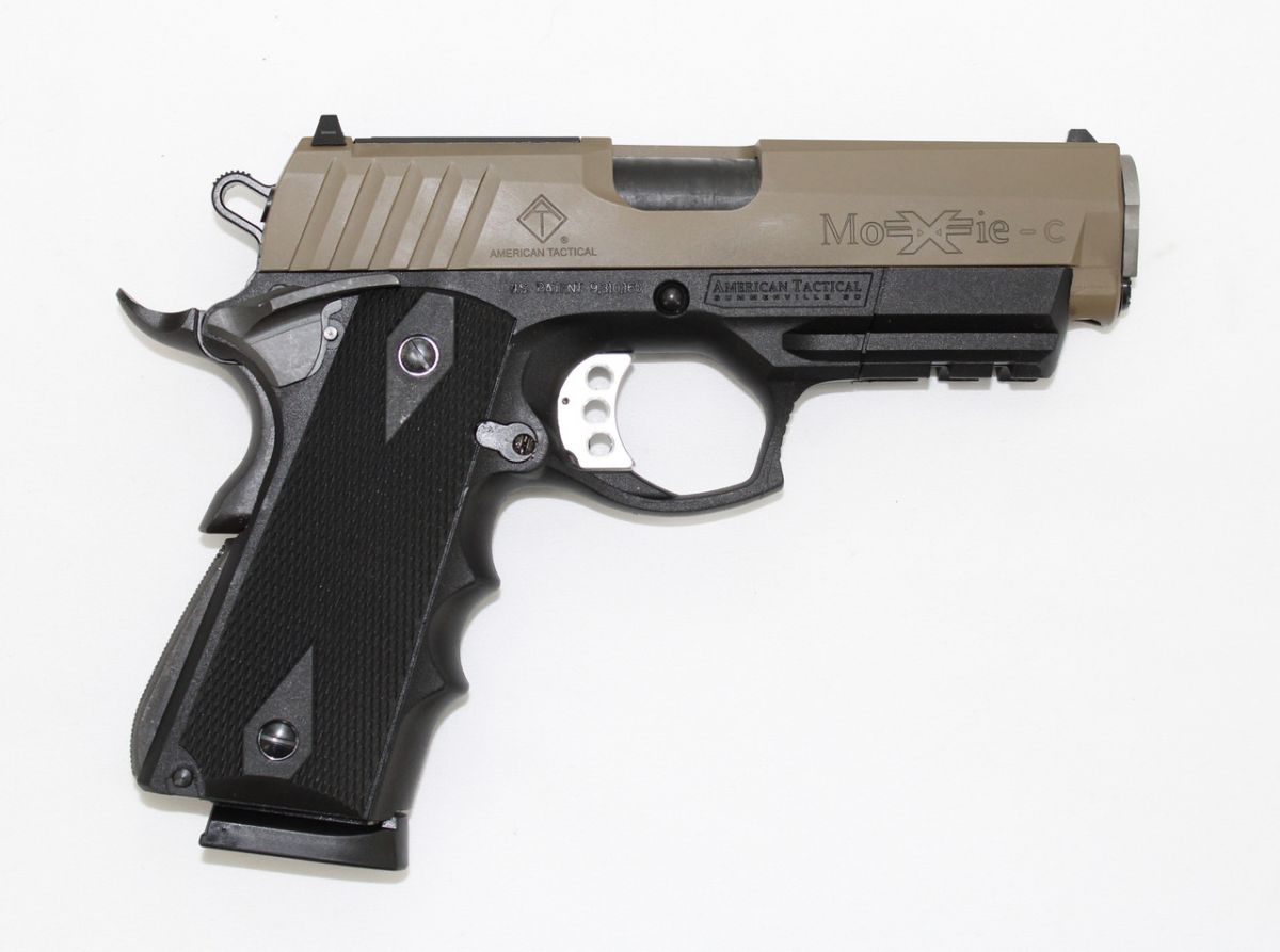 American Tactical FXH-45 Moxie Commander .45 ACP Semi Auto Pistol  ATIGFXH45MCFDS | 8+1 Rounds, 4.25