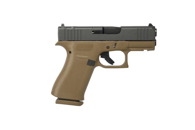 sattoカーキベージュ2 Glock 43x MOS 9mm Semi Auto Pistol UX4350201FRMOSDE | 10+1 Rounds