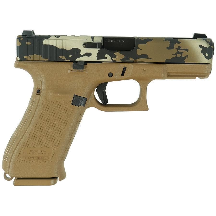 Glock 19X MultiCam Slide 9mm Semi Auto Pistol UX195070319MC | 17+1