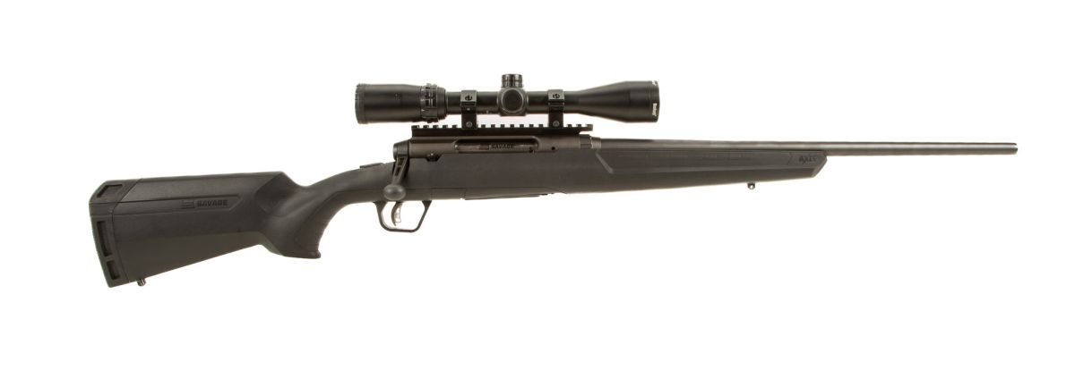 Used Savage Axis 2 XP Compact .243 Winchester Scope Factory Hard