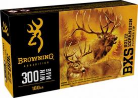 Browning Ammo BXS 300 Win Mag 180 gr Terminal Tip 20 Bx/ 10 Cs - B192403001