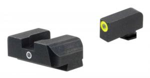 Main product image for AmeriGlo i-Dot Night Sight Fits Glock 17/19/19x/26 Gen5 Tritium Green Tritium w/LumiGreen Outline Front Tritium Green Re