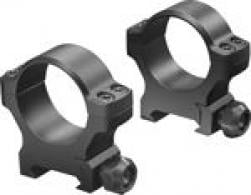 Leupold 175116 BackCountry Cross-Slot Ring Set 1" Diam Low Aluminum Black Matte - 32