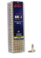 CCI MINI MAG 22LR 40gr Segmented HP 100rd box