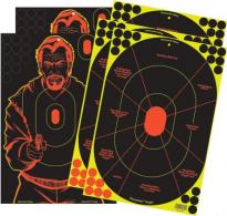 Birchwood Casey 34630 Shoot-N-C Combo Pack 12" x 18" Self-Adhesive Target 5 Pack Black/Red - 90