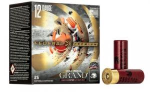 Main product image for Federal GMT11875 Premium Gold Medal Grand Paper 12 Gauge 2.75" 1 1/8 oz 7.5 Shot 25 Bx/ 10 Cs