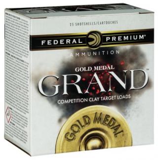 Federal Premium Gold Medal Grand Paper 12 GA 2.75" 1 1/8 oz 8 Round 25 Bx/ 10 Cs