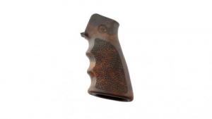 Hogue Rubber Grip with Finger Grooves with Finger Grooves AR-15 Textured Red Lava - 15016
