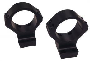 Talley Ring/Base Combo Medium 2-Piece Base/Rings For Browning X-Bolt Black Finish 1" Diameter - 940735