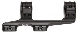 Daniel Defense Optics Mount 1-Pc Base & Ring Combo Double 1" Black Hard Coat Anodized Finish - 0304707276