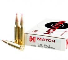 Hornady Match .338 LAP Mag 285gr. ELD Match 20rd box