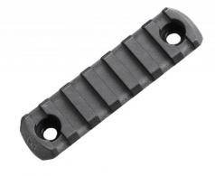 Magpul M-Lok 7 Slot Polymer Black 3.3" Black