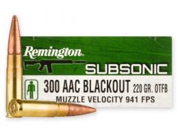 Advanced Armament 28430 Silencer Subsonic Ammo  300 AAC Blackout 220 GR OTFB 2