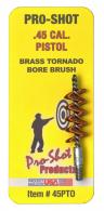 Pro-Shot Tornado Bore Brush .45 Cal Pistol Bronze