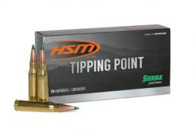 HSM Tipping Point 30-06 Springfield 165 gr Sierra GameChanger 20 Bx/ 20 Cs