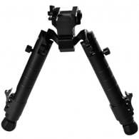 Warne Skyline Bipod Picatinny Rail 6.9"-9.1" Black Aluminum - 7901M