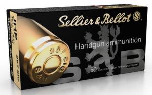 Main product image for Sellier & Bellot Handgun 357 Sig 124 GR Jacketed Hollow Point (JHP) 50 Bx/ 20 Cs