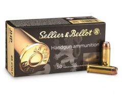 Sellier & Bellot Handgun  45 LC 230 GR Jacketed Hollow Point  50rd box - SB45F