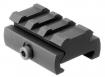 Aim Sports Riser Mount AR-Platform .25" Low Profile Black Hardcoat Anodized 1.60" Long - ML109