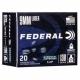 Federal Syntech Defense 9mm 138 GR Segmented Jacketed Hollow Point (SJHP) 20 Box