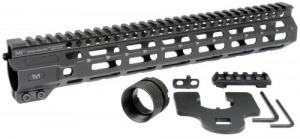 MIDWEST INDUSTRIES INC MICRM12625 M-Series AR-15 6061 Aluminum Black Hard Coat Anodized 12.625" - MICRM12625