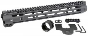 MIDWEST INDUSTRIES INC Slimline AR-15 6061 Aluminum Black Hard Coat Anodized 14" - MISLH14