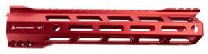 Rise Armament RA-905 AR-15 Handguard  6061-T6 Aluminum Red Hard Coat Anodized - RA905100RR