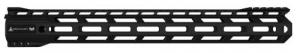 RISE Armament 13.5" M-LOK Compatible Freefloat Handguard Aluminum Black - RA905135BLK