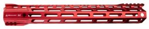 RISE RA-905-150-RR LGWT RAIL MLOK 15" RED - RA905150RR