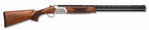 Pointer Arista Over/Under 28 Gauge 28 2 3/4" Turkish Walnut Stock Nickel w/Engraving - PAR2828