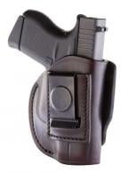 1791 Gunleather 4 Way Signature Brown Leather IWB/OWB For Glock 42/43; Keltech 380/P11; Ruger LCP; S&W Bodyguard; Sig P - 4WH2SBRR