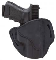 1791 Gunleather BH21SBLR BH2.1 Leather OWB For Glock 17; S&W Shield; Sprgfld XD9 Right Hand Black - BH21SBLR