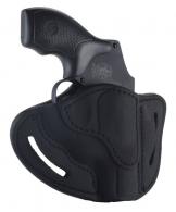 1791 Gunleather RVH1Ruger LCR/S&W J-Frame Black Leather - RVH1SBLR