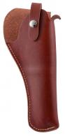 Hunter Company Crossdraw Belt 6" Med/Lg Frame DA Revolver Leather Brown - 24004